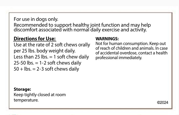 Kadenspaws Canine Hip & Joint Chews