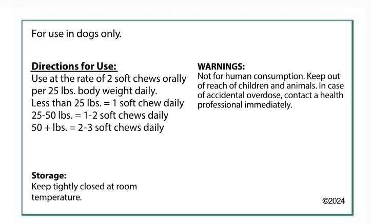 Kadenspaws Canine Multi Vitamin Chews