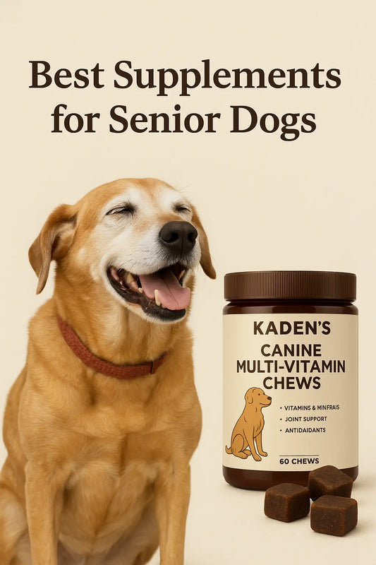 Best Supplements for Senior Dogs