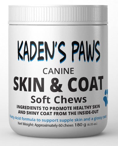 Kaden's Skin & Coat Chews - Omega 3 for Shedding & Shine
