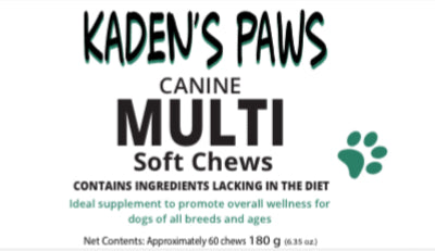 Kaden's Multi Vitamin Chews - Daily Health & Energy