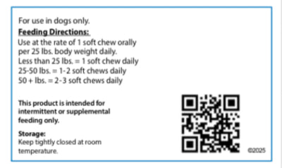 Kaden's Skin & Coat Chews - Omega 3 for Shedding & Shine