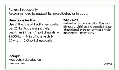 Kaden's Canine Calm Chews