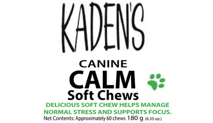 Kaden's Canine Calm Chews