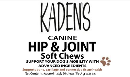 Kaden's Canine Hip & Joint Chews