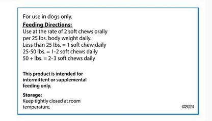 Kaden's Canine Skin & Coat Chews